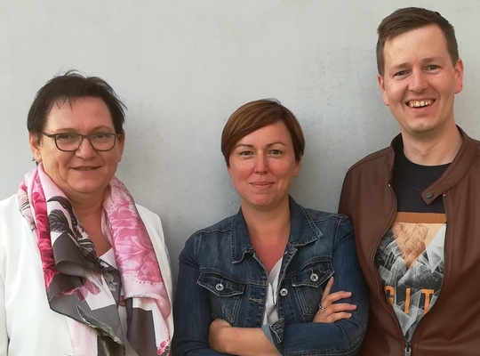 Yngvild Ingels, Ann Roose en Nik De Clercq zetten zich in voor een veilig Menen