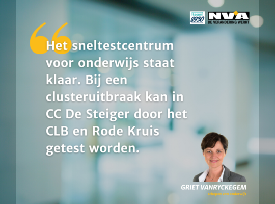 Sneltestcentrum onderwijs